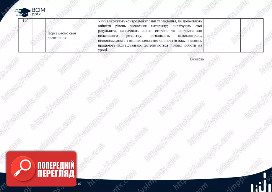 Календарно-тематичне планування (посібник). 1 клас. Математика. Посібник. Автори: Скворцова С.О.; Онопрієнко О. В.33 Календарно-тематичне планування (посібник). 1 клас. Математика. Посібник. Автори: Скворцова С.О.; Онопрієнко О. В.33