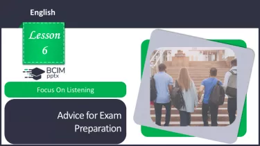 №06 - Поради щодо підготовки до іспитів.  Розвиток навичок сприймання на слух. Advice for Exam Preparation. Focus On Listening. №06 - Поради щодо підготовки до іспитів.  Розвиток навичок сприймання на слух. Advice for Exam Preparation. Focus On Listening.