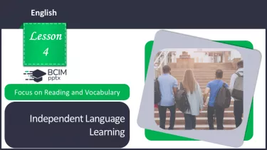 №04 - Самостійне вивчення мови.  Розвиток навичок читання та опрацювання ЛО. Independent Language Learning. Focus on Reading and Vocabulary. №04 - Самостійне вивчення мови.  Розвиток навичок читання та опрацювання ЛО. Independent Language Learning. Focus on Reading and Vocabulary.