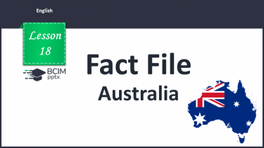№018 - Fact File. Australia.