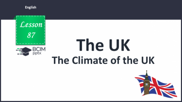 №087 - The Climate of the UK.