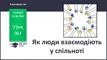 №0002 - Як люди взаємодіють у спільноті. №0002 - Як люди взаємодіють у спільноті.