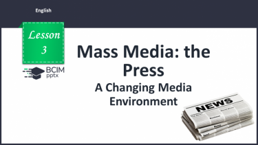 №003 - A Changing Media Environment.