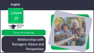 №19 - Стосунки з підлітками: поради та погляди. Розвиток навичок сприймання на слух. Relationships with Teenagers: Advice and Perspectives. Focus On Listening. №19 - Стосунки з підлітками: поради та погляди. Розвиток навичок сприймання на слух. Relationships with Teenagers: Advice and Perspectives. Focus On Listening.