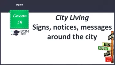 №059 - Signs, notices, messages around the city