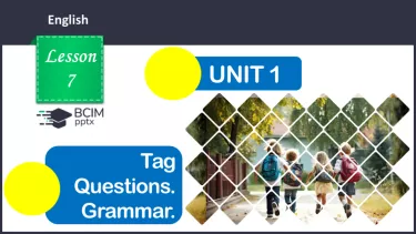 №007 - ГР4 Розділові питання. Вдосконалення граматичних навичок.  Tag Questions. Grammar. №007 - ГР4 Розділові питання. Вдосконалення граматичних навичок.  Tag Questions. Grammar.