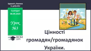 №03 - Цінності громадян/громадянок України. №03 - Цінності громадян/громадянок України.