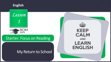 №01 - Моє повернення до школи. Розвиток навичок читання. My Return to School. Starter. Focus on Reading. №01 - Моє повернення до школи. Розвиток навичок читання. My Return to School. Starter. Focus on Reading.