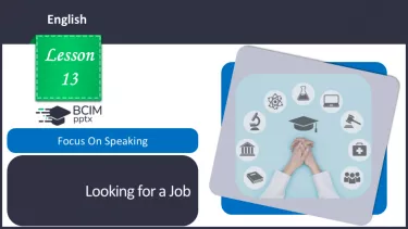 №13 - Пошук роботи. Розвиток навичок усної  взаємодії. Looking for a Job. Focus On Speaking. №13 - Пошук роботи. Розвиток навичок усної  взаємодії. Looking for a Job. Focus On Speaking.