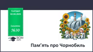 №30 - Пам'ять про Чорнобиль. №30 - Пам'ять про Чорнобиль.