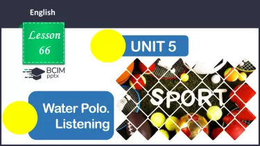 №066 - ГР1 Водне поло.  Розвиток навичок сприймання на слух. Water Polo. Listening №066 - ГР1 Водне поло.  Розвиток навичок сприймання на слух. Water Polo. Listening