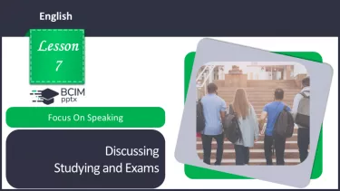 №07 - Обговорення навчання та іспитів.  Розвиток навичок усної  взаємодії. Discussing Studying and Exams. Focus On Speaking №07 - Обговорення навчання та іспитів.  Розвиток навичок усної  взаємодії. Discussing Studying and Exams. Focus On Speaking