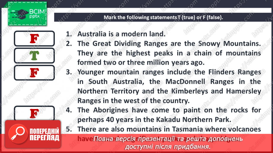 №065 - Fact File. Australia. The Mountains.13