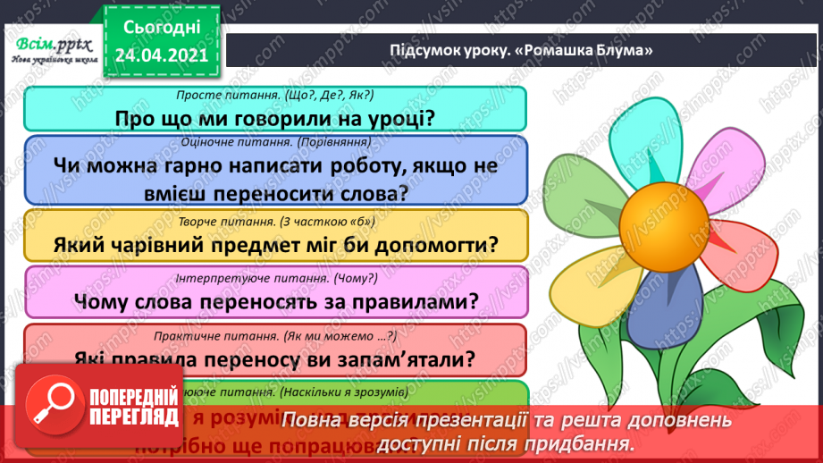 №028 - Перенос слів із рядка в рядок. Оповідання. Заголовок. «Добре, що сонечко сяє» (Василь Сухомлинський)17