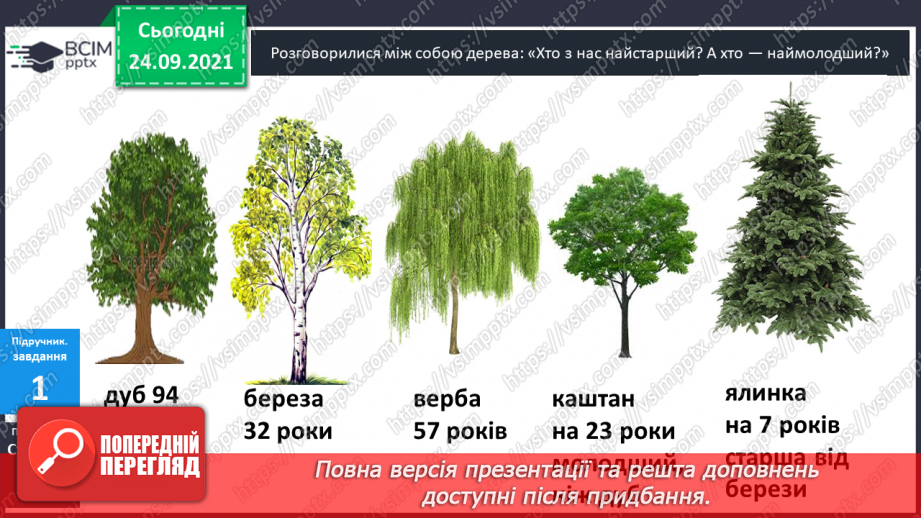 №016 - Розв’язування  задач  на  встановлення  віку.12