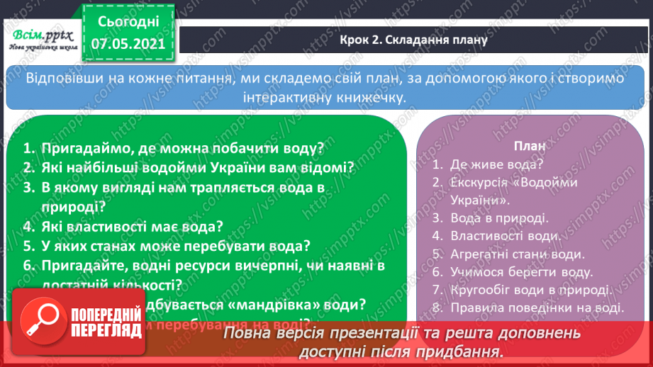 №026 - Створення лепбука «Кругообіг води в природі».9