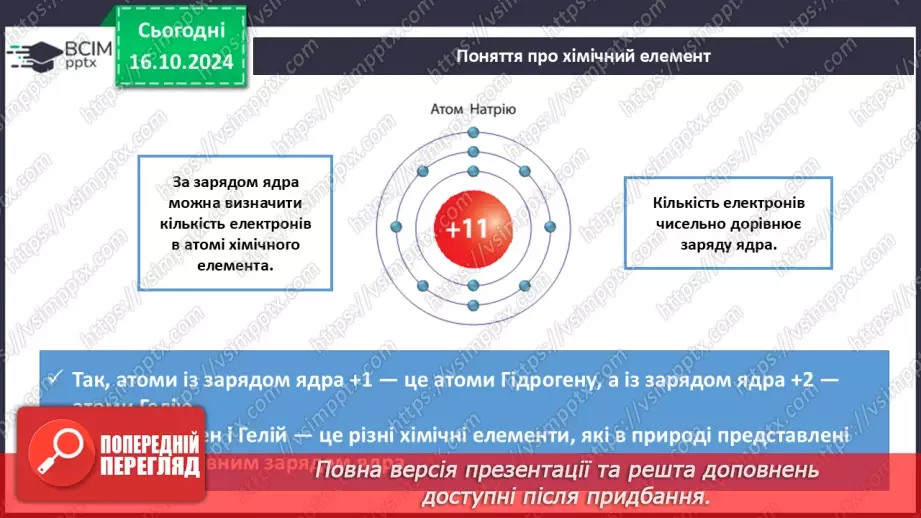 №09 - Аналіз діагностувальної роботи. Атоми та хімічні елементи. Символи та назви хімічних елементів17