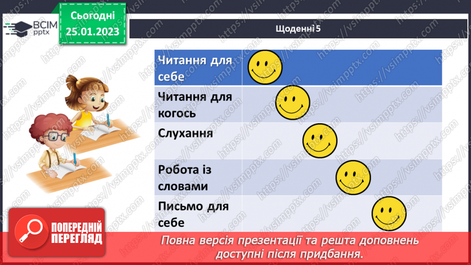 №073 - Виявлення серед прикметників слів, подібних чи протилежних за значенням. Навчальна діагностувальна робота15