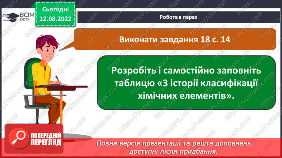 №04 - Будова атома. Короткі історичні відомості про спроби класифікації хімічних елементів.24