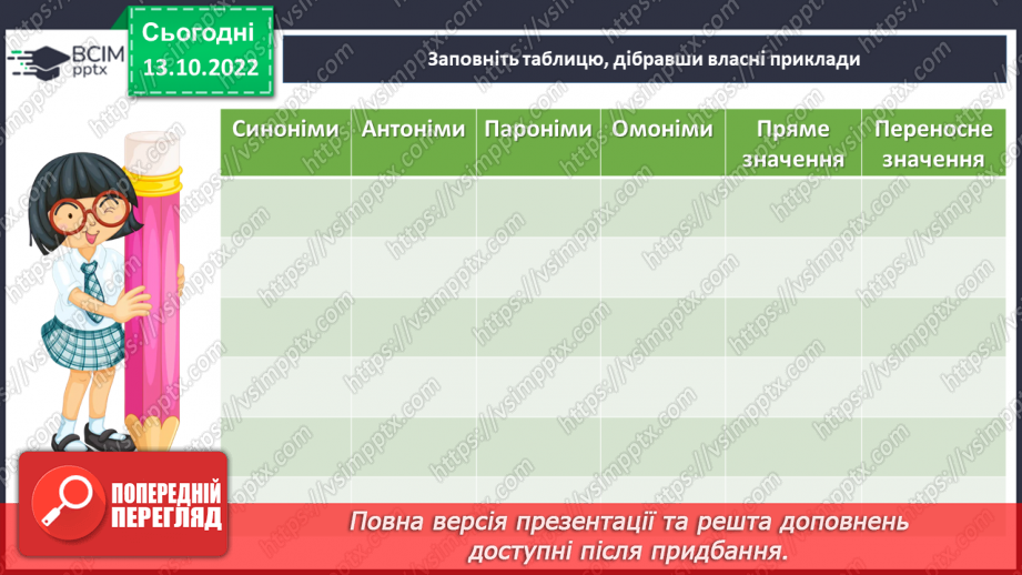 №033-35 - Узагальнення вивченого з розділу «Лексикологія»20 №033-35 - Узагальнення вивченого з розділу «Лексикологія»20