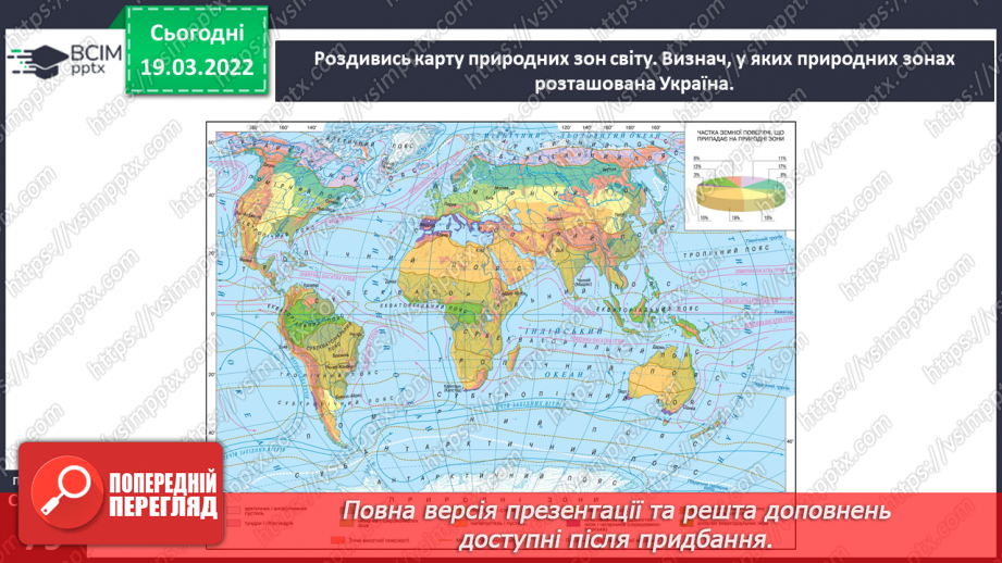 №077-78 - Про що розповідає карта природних зон України?9