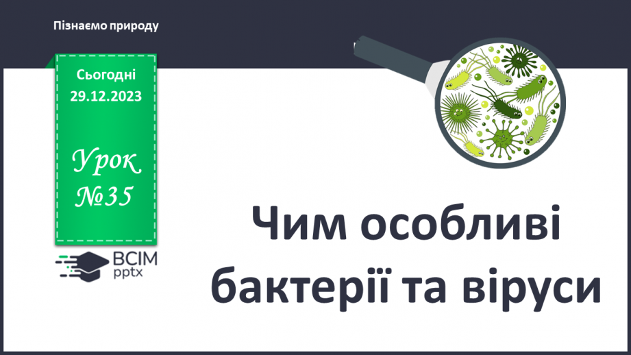 №35 - Чим особливі бактерії та віруси.0