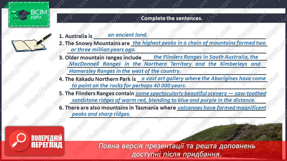 №065 - Fact File. Australia. The Mountains.15