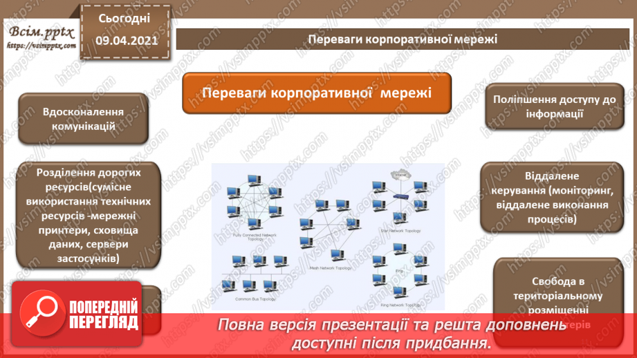 №12 - Проблеми забезпечення безпеки в комп'ютерних системах і мережах. Типова корпоративна мережа. Засоби захисту мереж.10