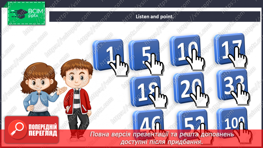 №002 - Hello! Actions. Numbers. “Sit down!”, “Don’t stand up!”, “Open your book!”, “Don’t close your book!”, “1-100”.16