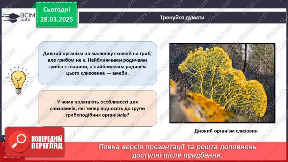 №74 - Особливості живлення та різноманіття грибів.9
