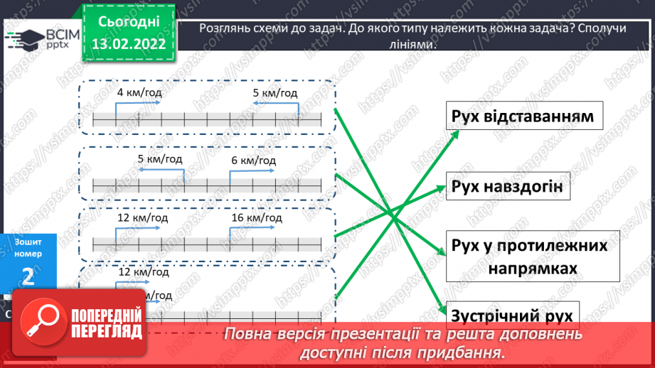 №092-96 - Порівняння різних типів задач на рух27 №092-96 - Порівняння різних типів задач на рух27