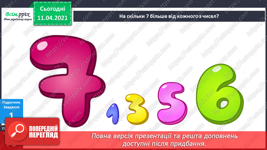 №069 - Складання та розв’язування задач за малюнками та короткими записами. Порівняння виразів.9