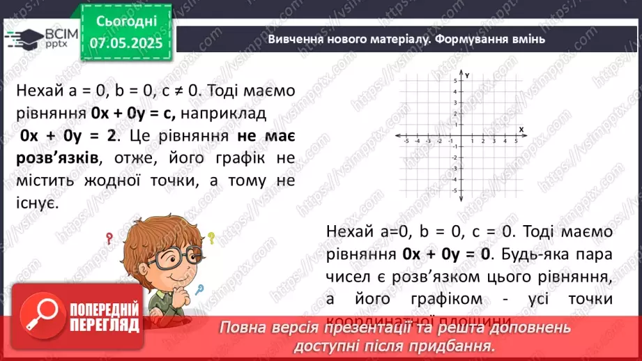 №100 - Графік лінійного рівняння з двома змінними.9 №100 - Графік лінійного рівняння з двома змінними.9