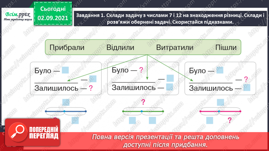 №011 - Досліджуємо задачі на знаходження невідомого зменшуваного та від'ємника28