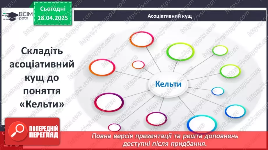 №62 - «Варварський світ». Народи — сусіди Риму (кельти, сармати, германці, слов’яни та інші).24