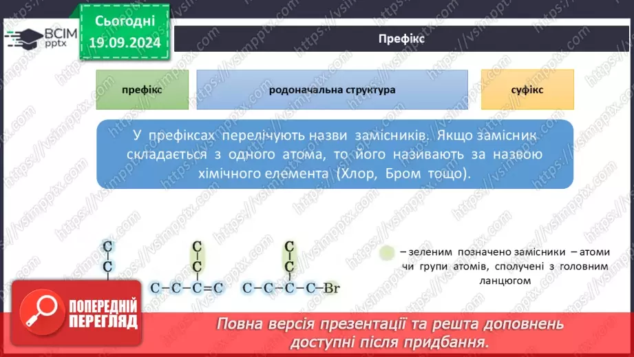 №04 - Систематична номенклатура. Класифікація вуглеводнів16