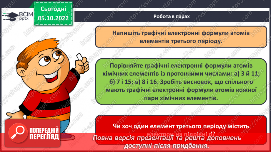 №15 - Графічні електронні формули атомів хімічних елементів.21 №15 - Графічні електронні формули атомів хімічних елементів.21
