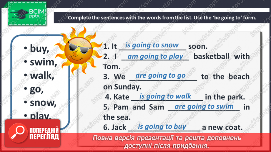 №061 - Grammar Search. Construction “be going to”.9 №061 - Grammar Search. Construction “be going to”.9