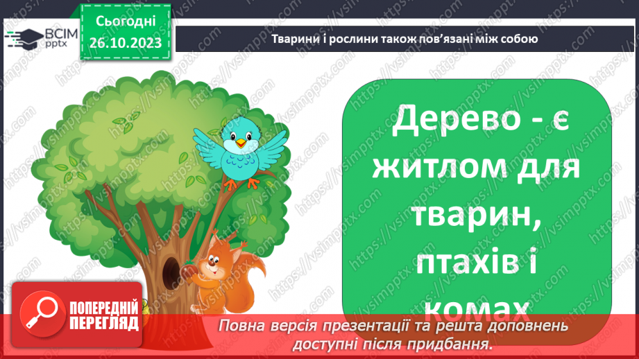 №029 - У природі все пов’язане. Чи всі тварини і рослини потрібні на Землі?11 №029 - У природі все пов’язане. Чи всі тварини і рослини потрібні на Землі?11