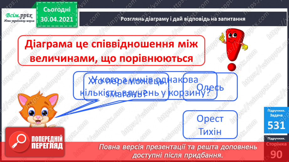 №067 - Перевірка множення додаванням. Розв’язування задач на множення. Порівняння виразу і числа.25