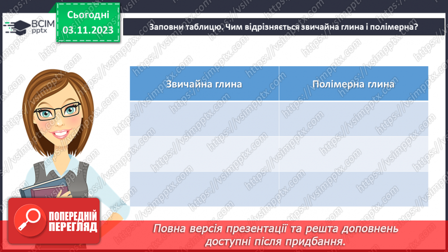 №21 - Полімерна глина. Проєктна робота. Виготовлення виробу із полімерної глини.17