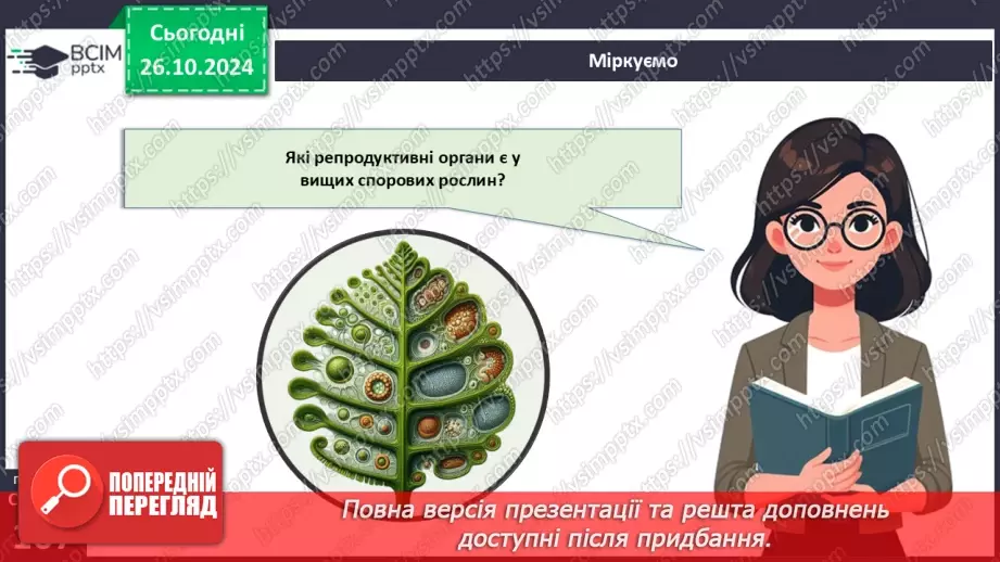 №30 - Вищі спорові рослини.17