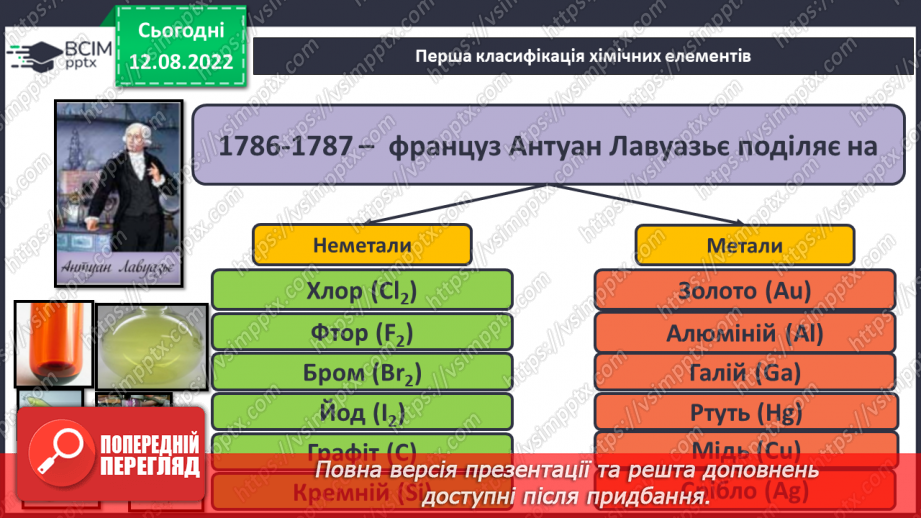 №04 - Будова атома. Короткі історичні відомості про спроби класифікації хімічних елементів.8