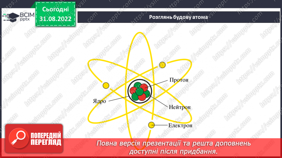 №007 - Будова атомів та молекул.7