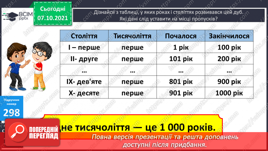 №039 - Тисячоліття. Наша ера. До нашої ери10 №039 - Тисячоліття. Наша ера. До нашої ери10