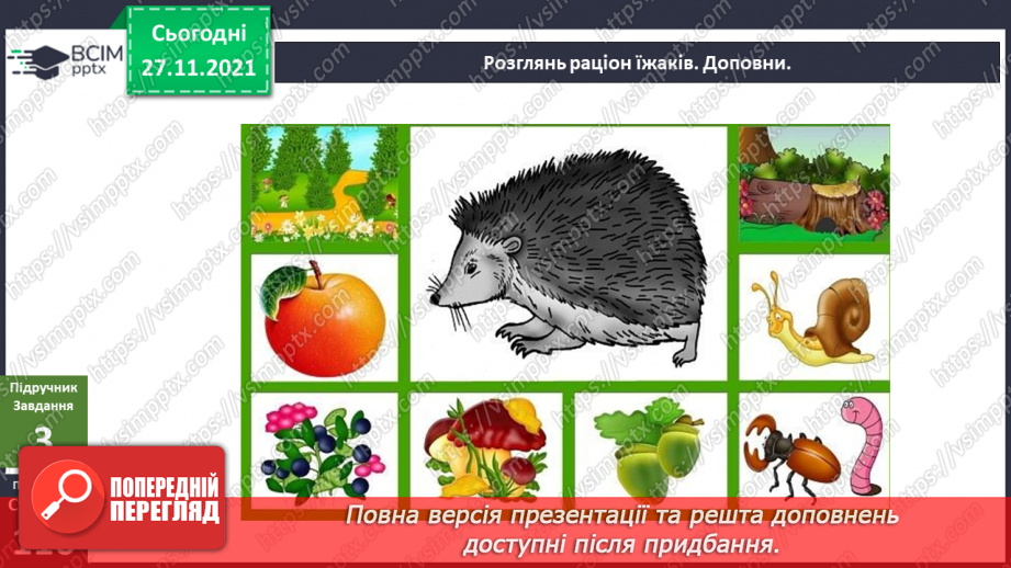 №042 - Як їжак накопичує і зберігає енергію для зимівлі?12