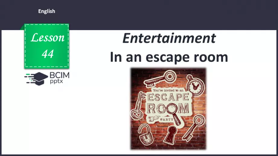 №044 - In an escape room0