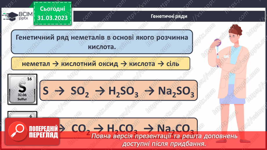 №59 - Генетичні зв`язки між простими речовинами й основними класами неорганічних сполук.10 №59 - Генетичні зв`язки між простими речовинами й основними класами неорганічних сполук.10