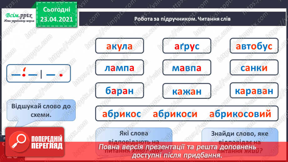 №088 - Букви А і а. Письмо малої букви а. Послідовність подій. Передбачення.7