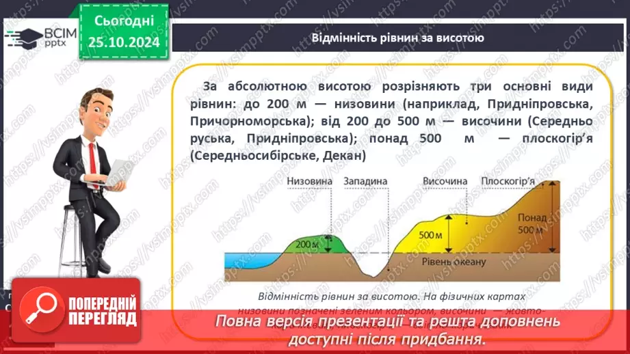 №19 - Рельєф Землі. Гори та рівнини19